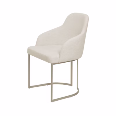Cadeiras Albany - Champanhe c/ opções de tecidos