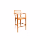 Banqueta Siena c/ Palha Indiana e Braço