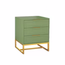 Mesa de Cabeceira Classic 3 Gavetas - Várias Cores