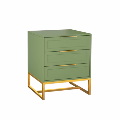 Mesa de Cabeceira Classic 3 Gavetas - Várias Cores