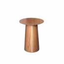 Mesa Lateral Cone Redonda Madeira