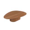 Mesa de Centro Orgânica 110x76x26,5cm - Castanho