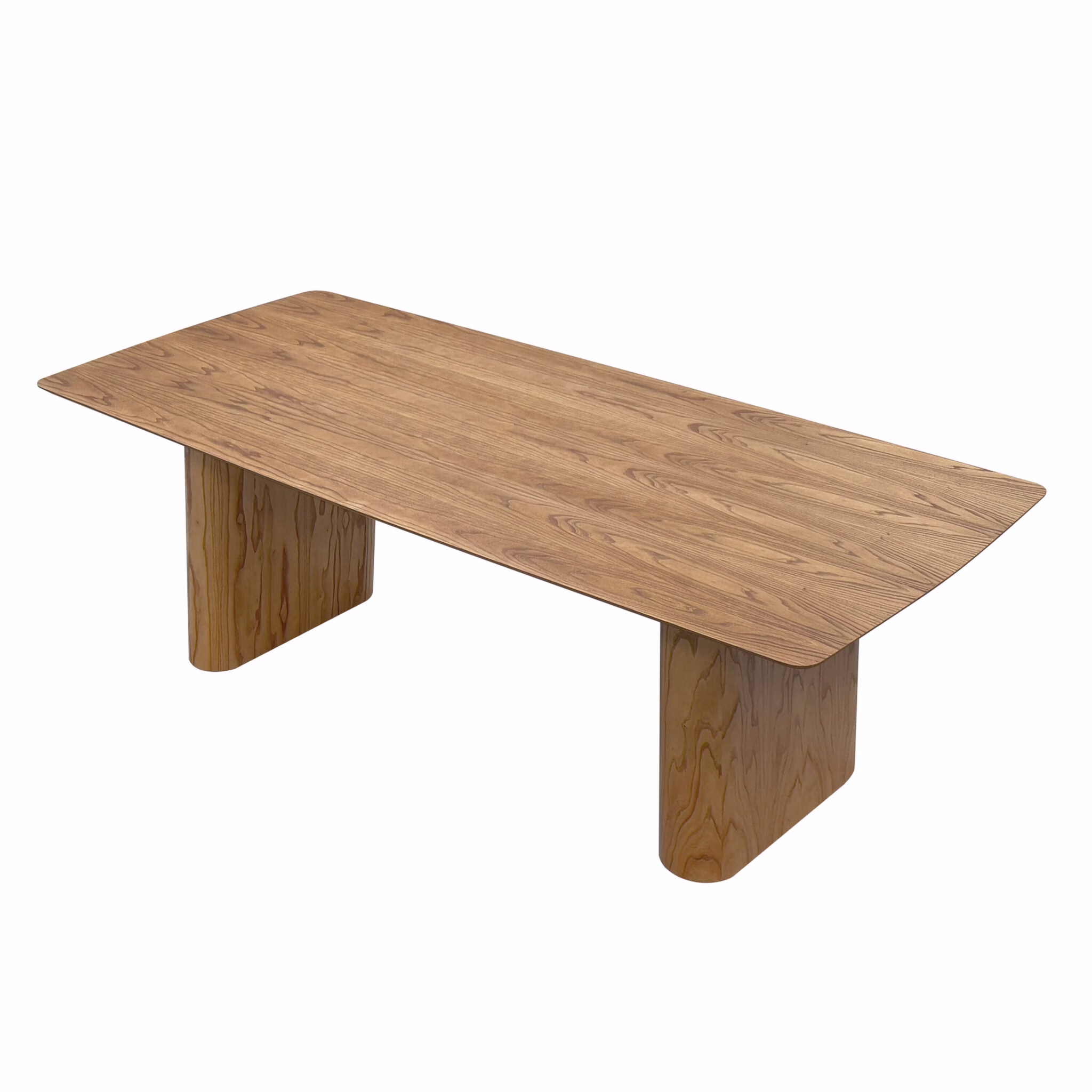 Mesa de Jantar Retangular Edge - Lâmina de Madeira