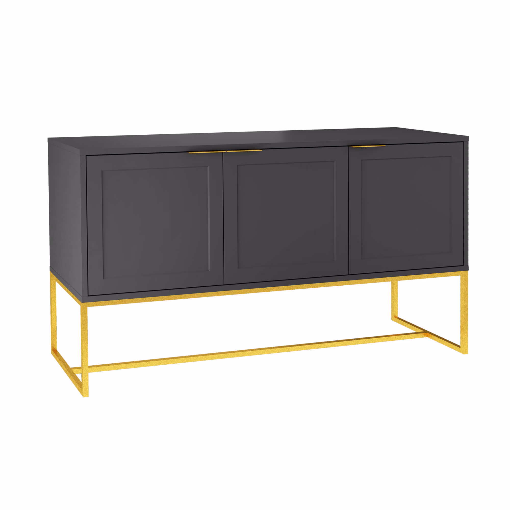 Buffet Classic 3 Portas 136 cm - Várias Cores
