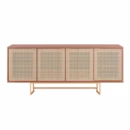 Buffet Sevilha c/ Palha Indiana - Lâmina de Madeira