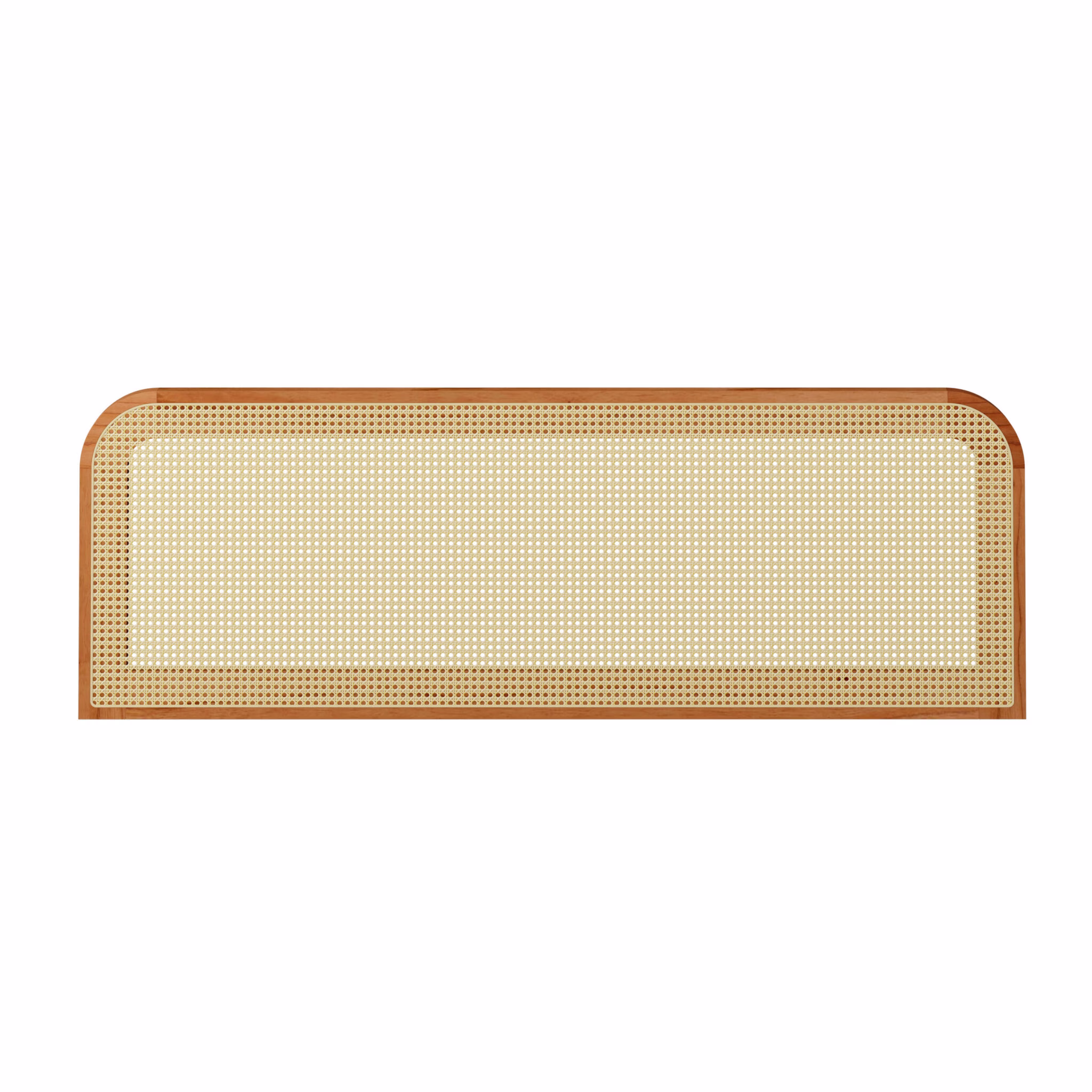 Cabeceira Sevilha Curvada c/ Palha Indiana - Slim