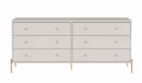 Cômoda Jasper 6 Gavetas