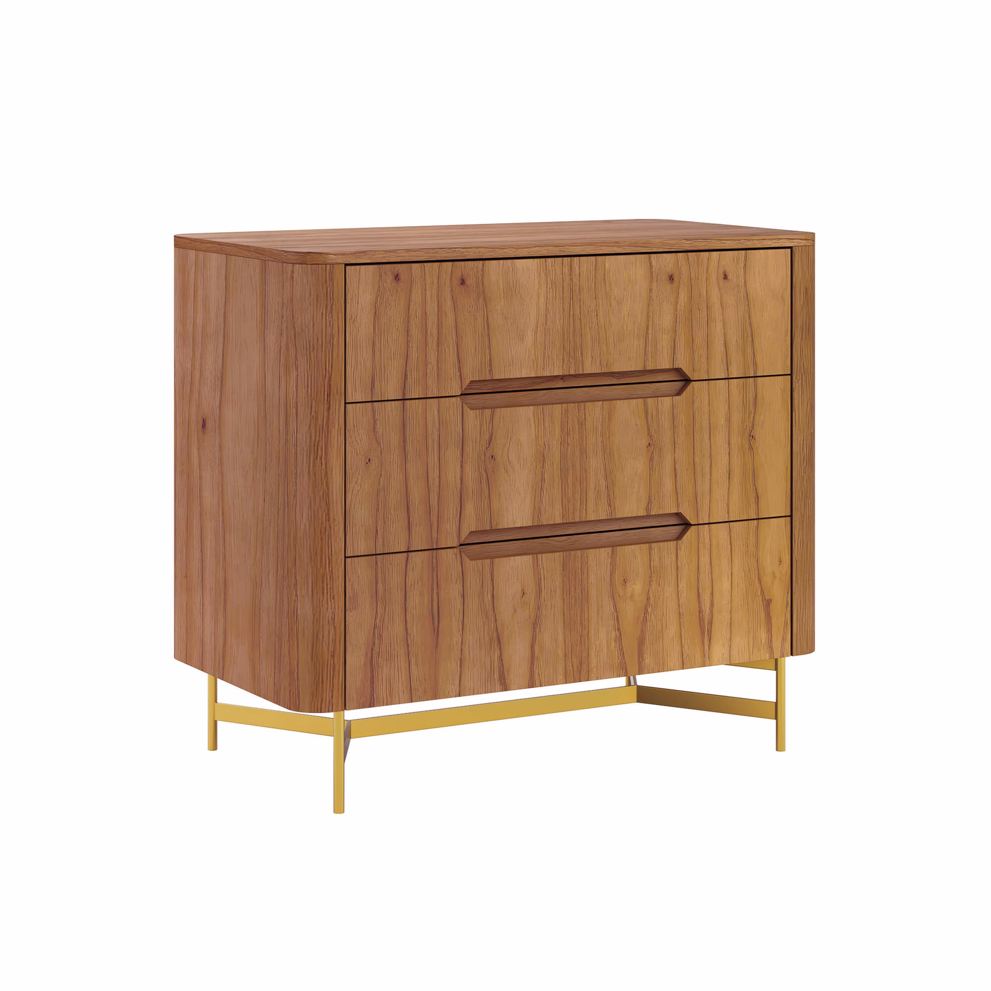 Cômoda Flow - Lâmina de Madeira