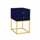 Mesa de Cabeceira Nina 40 cm Azul - Várias Cores