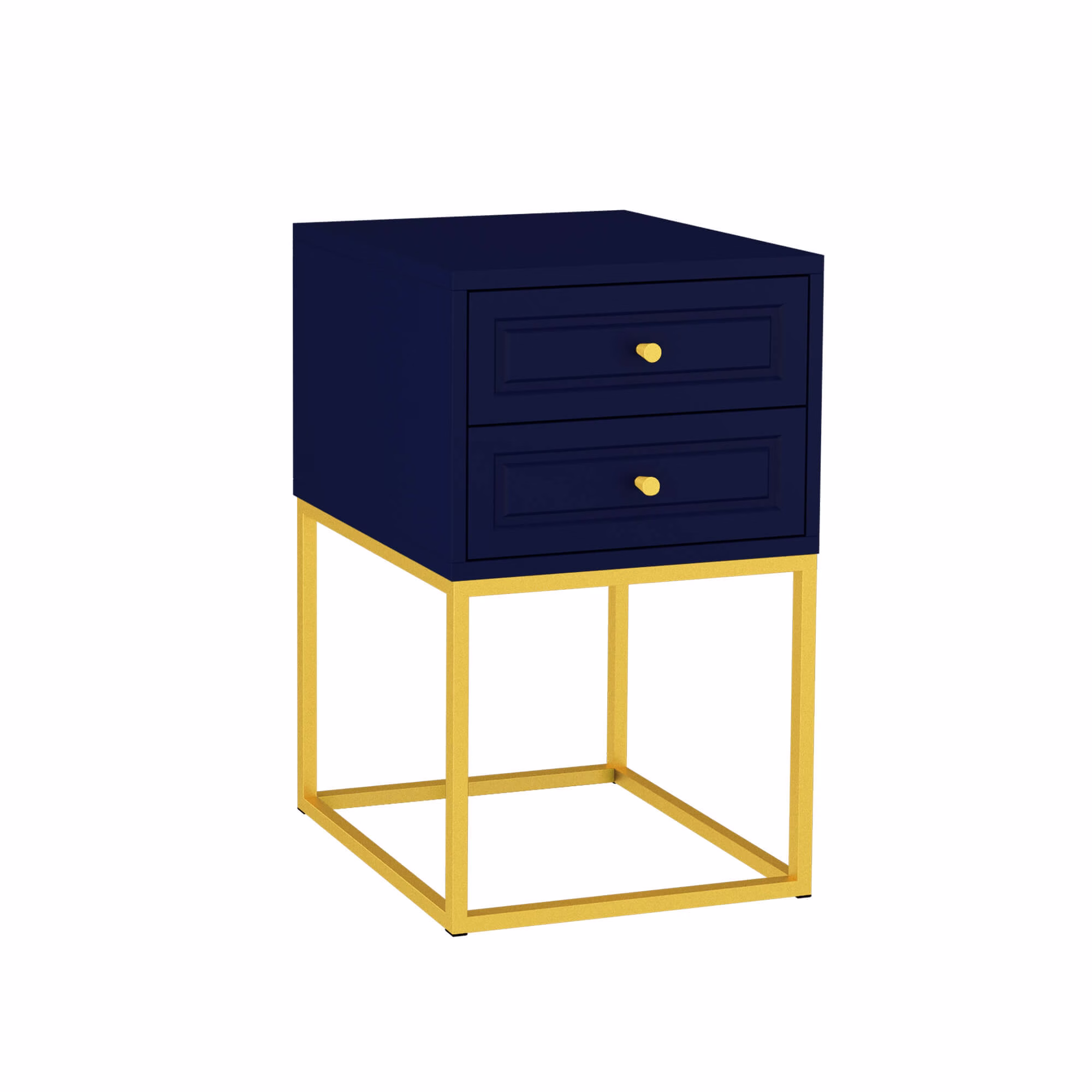 Mesa de Cabeceira Nina 40 cm Azul - Várias Cores