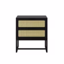 Mesa de Cabeceira Sevilha c/ Palha Indiana - Laqueada