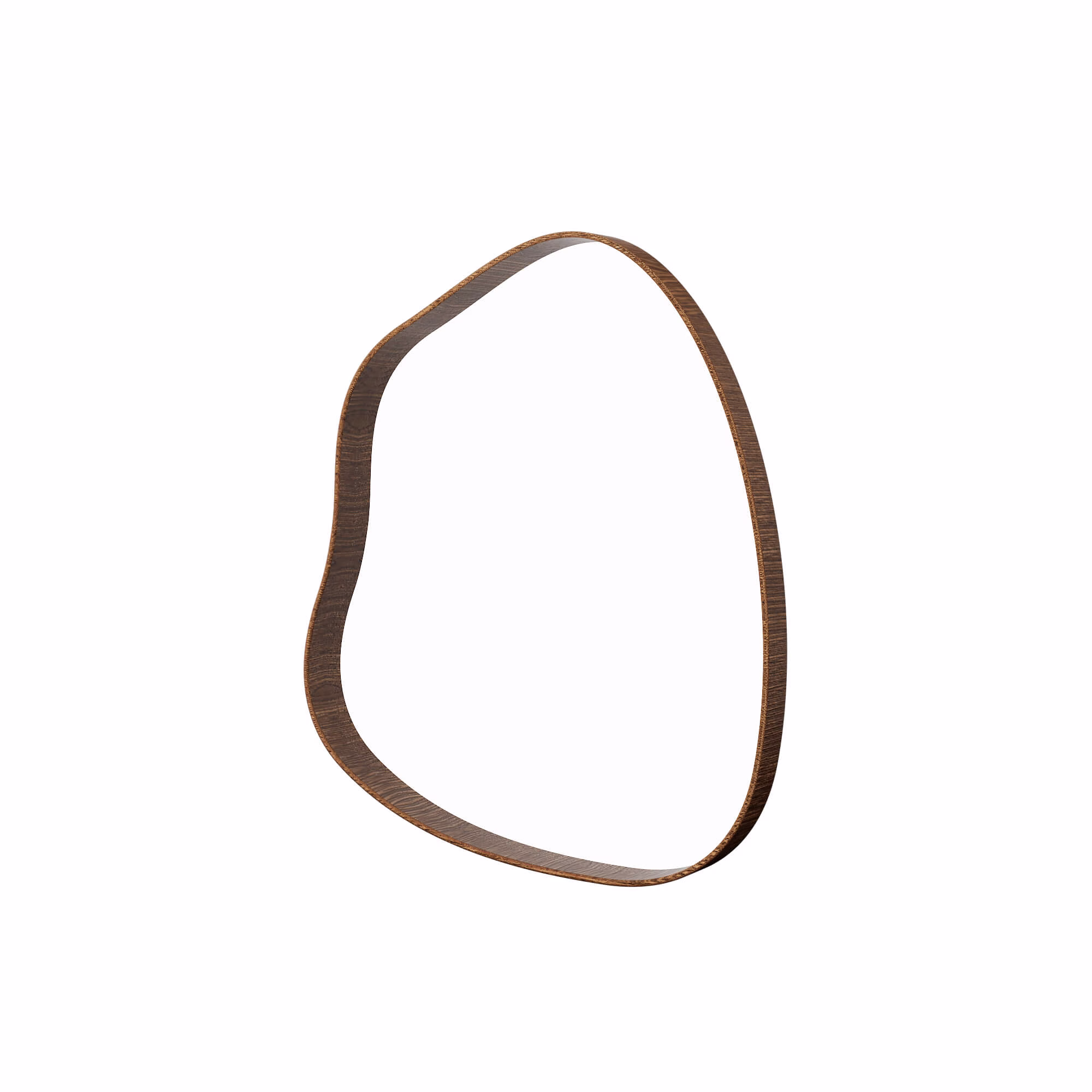 Espelho Orgânico 109 cm - Moldura de Madeira