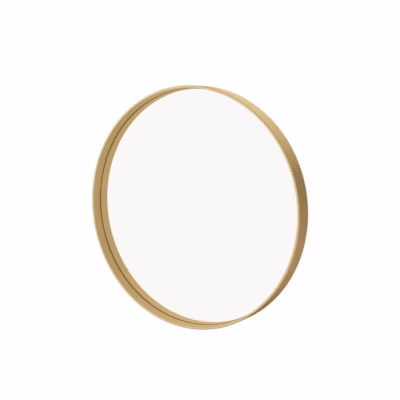 Espelho Redondo 60 cm - Moldura de Madeira