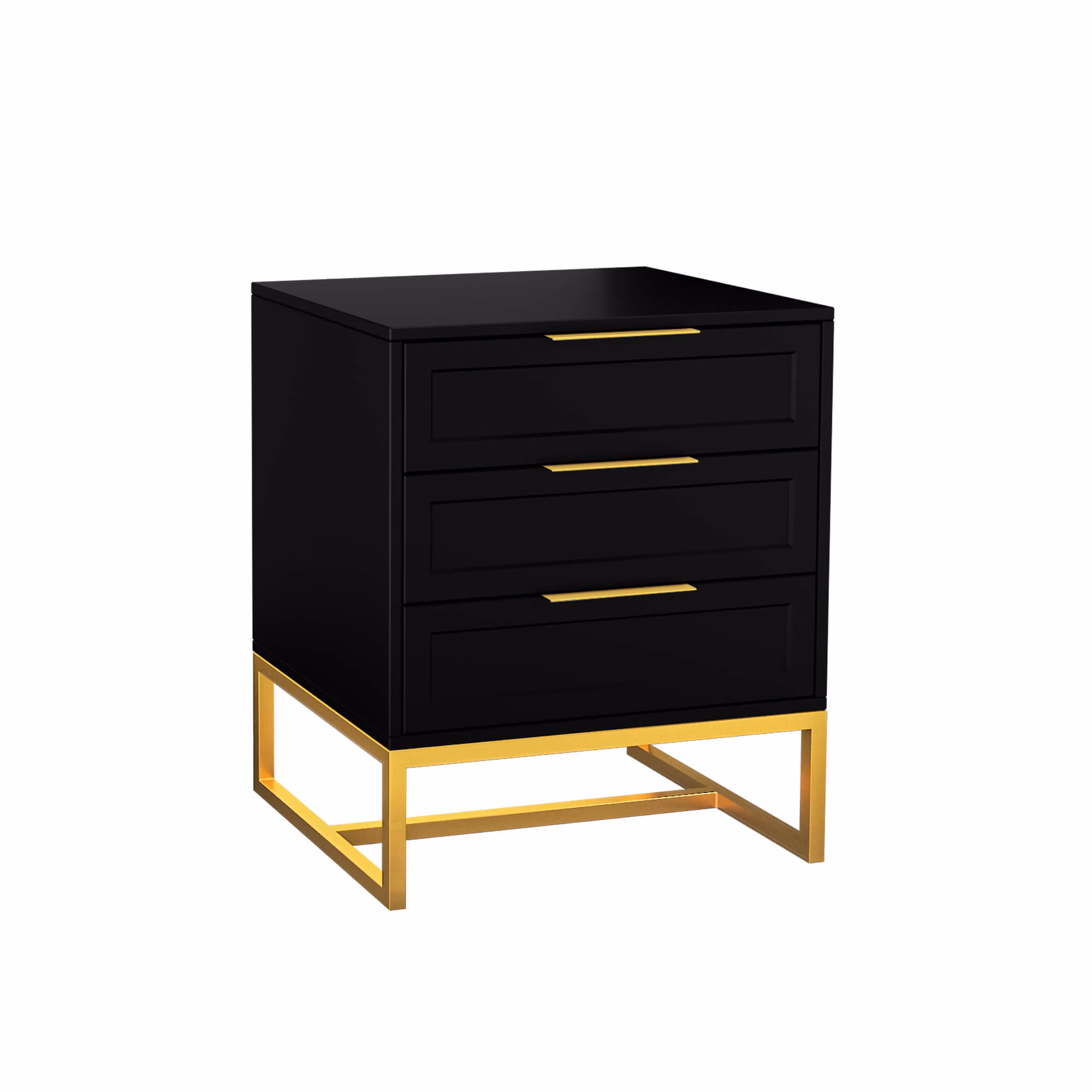 Mesa de Cabeceira Classic 3 Gavetas - Várias Cores