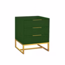 Mesa de Cabeceira Classic 3 Gavetas - Várias Cores