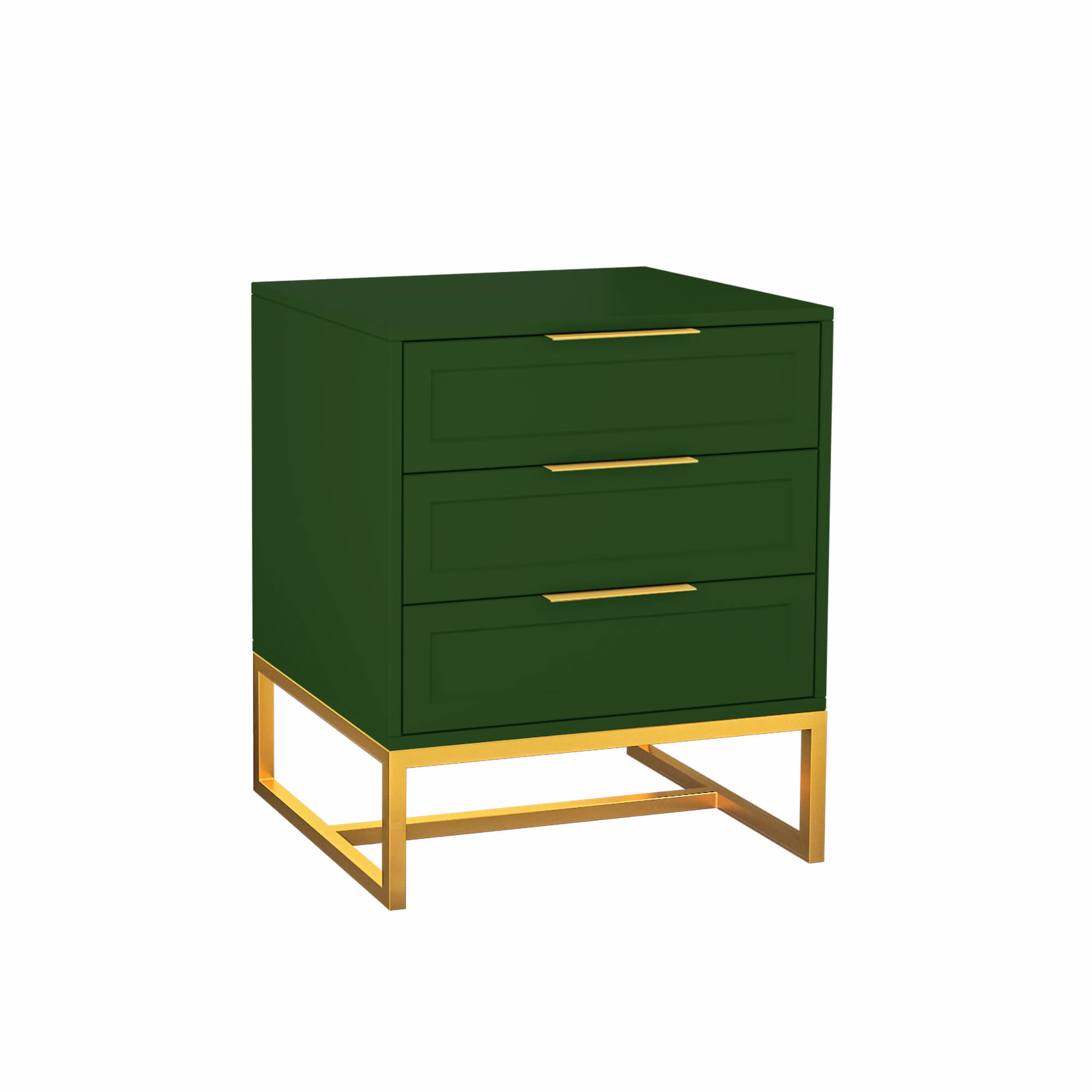 Mesa de Cabeceira Classic 3 Gavetas - Várias Cores