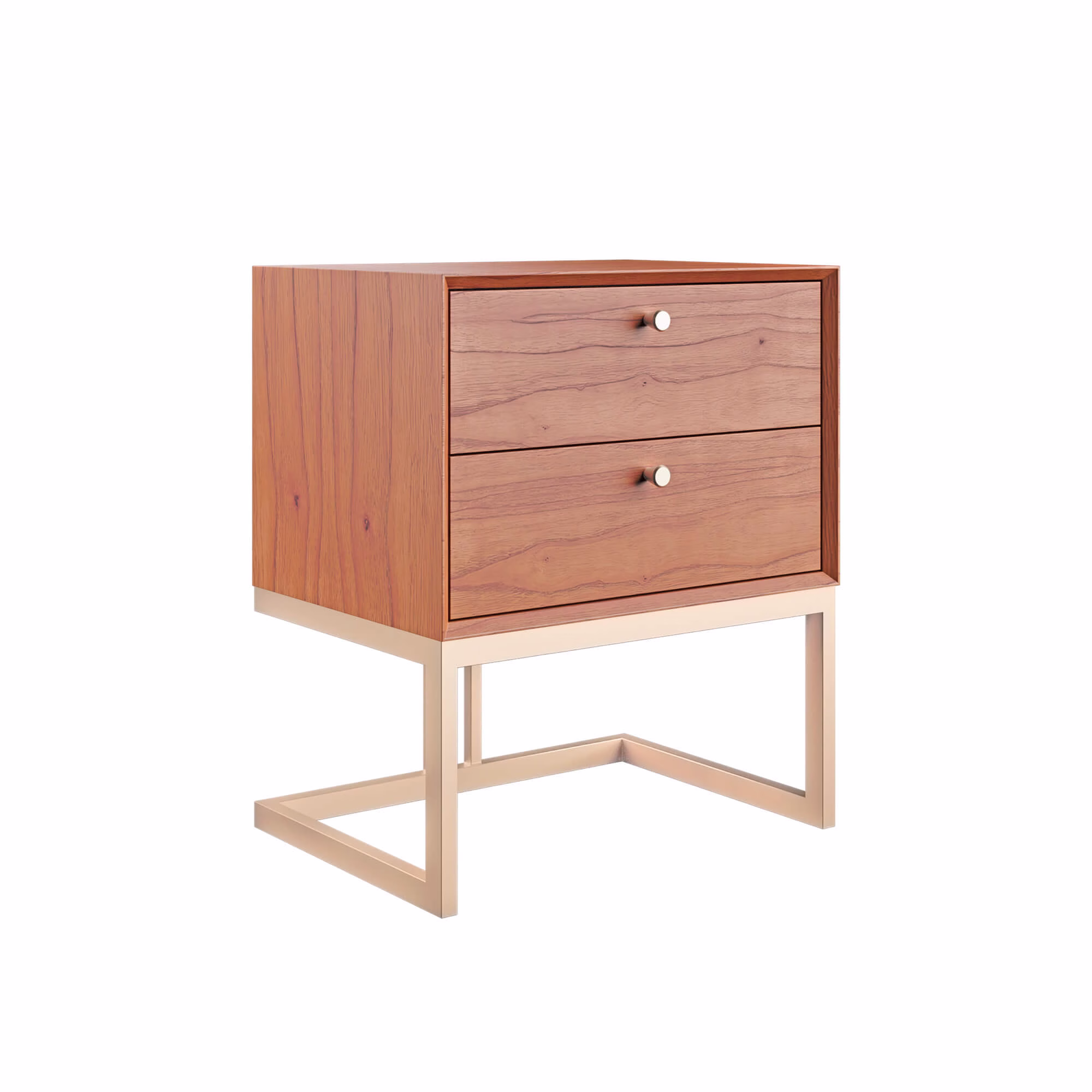 Mesa de Cabeceira Wood - Lâmina de madeira