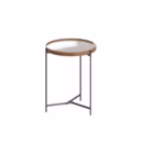 Mesa Lateral Aqua - Off-White