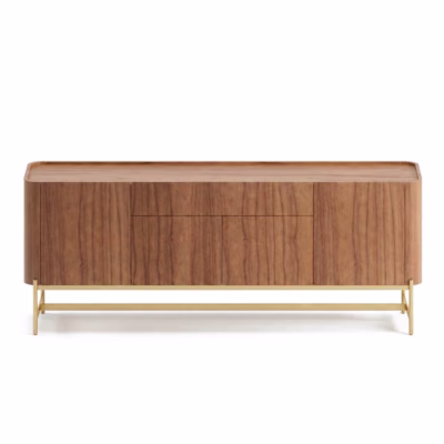 Buffet Bold 196 x 45 x 75cm - Lâmina de Madeira Carvalho Natural